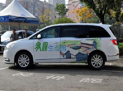 绵竹户外车贴喷绘如何保持效果?